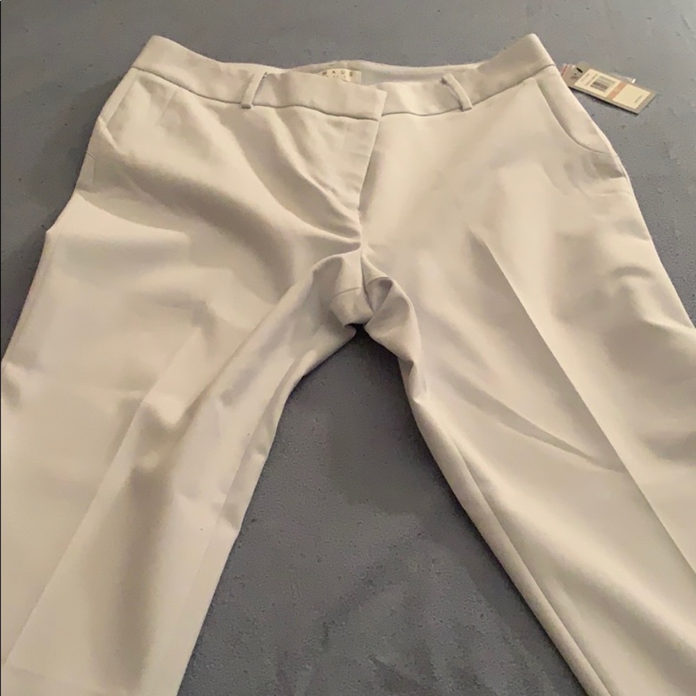 Women light blue dress pants